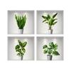 DIY Mural Art Livingroom Bedroom 3D Decal Greenery Bonsai Wall Stickers Creative Plants Potted