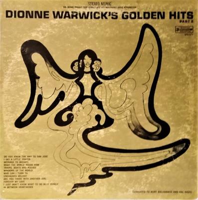 LP Skiva DIONNE WARWICK - Golden Hits Part 2 SPS577 SCEPTER 1970 US Soul/Funk Begagnad
