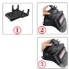 Compact Size Headlight Base Protective Cover Welding Helmet