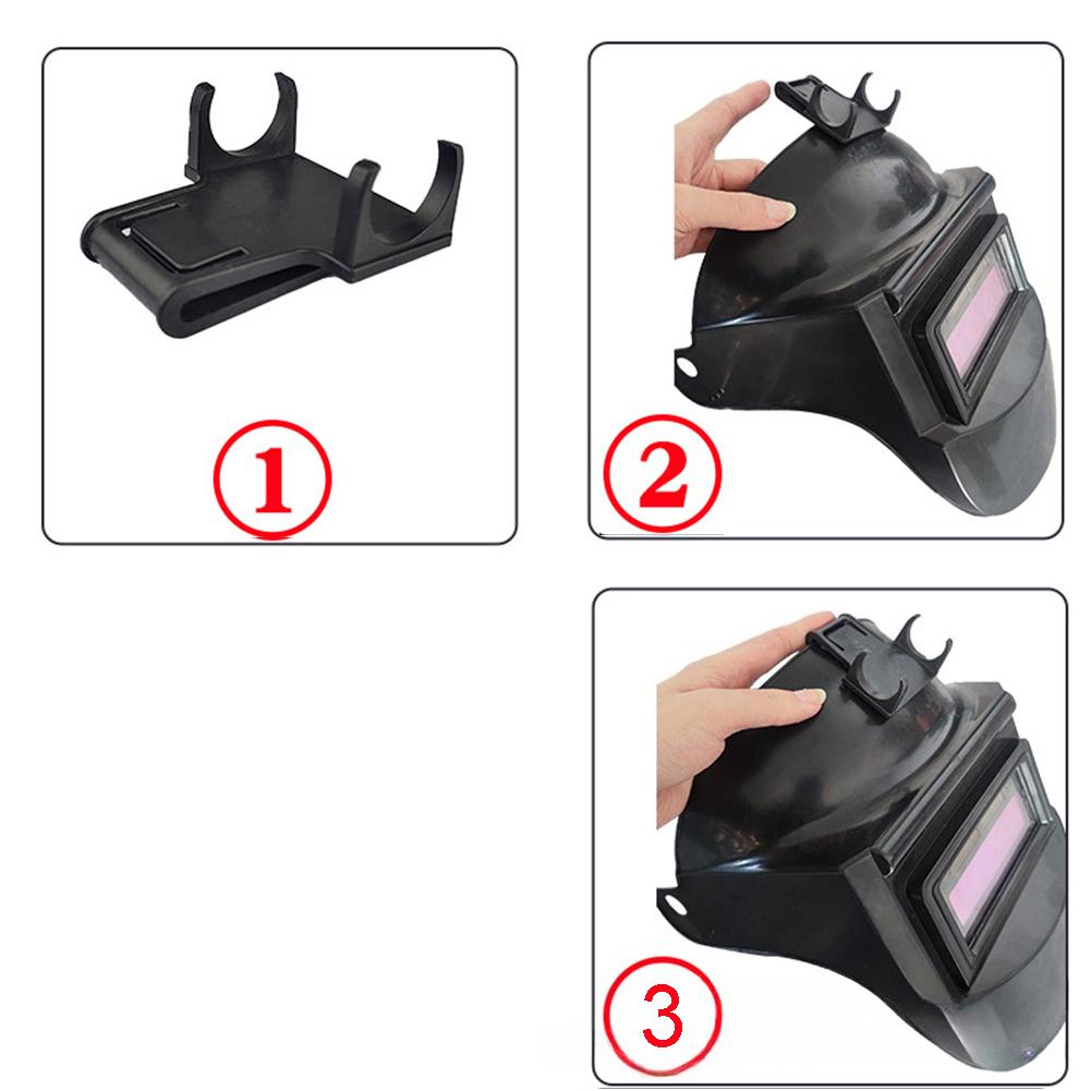 Compact Size Headlight Base Protective Cover Welding Helmet