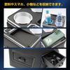 CEMOFE Console Box for Nissan Center Console with Drink 7 Color Brightness and USB Compatible with Nissan Custom Interior Parts 2023 and N-BOX