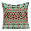 Retro Geometry Bohemian Ethnic Style Cushion Cover Throw Pillow Case For Home Decor Sofa Car Bedroom - Cotton Linen