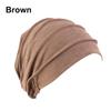 1PC Elastic Muslim Hijabs Turban Beanie Cap Women Soft Cotton Bonnet  Head Wrap Winter Warm High Quality Turban Hat