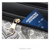 Jacquard color-blocked handbag women's one-shoulder crossbody bag