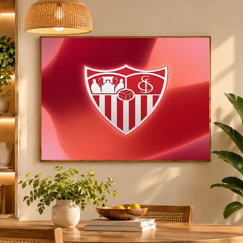 5D Diamond Painting Sevilla FC DIY Full Drill Diamond Art Kit Home Decoration