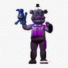 Fnaf 5 Funtime Freddy Sister Vieta Penkios naktys pas Freddy seserį Lyginami rūbai Marškinėlių maišelis Šilumos perdavimo lipdukai Lyginami pleistrai