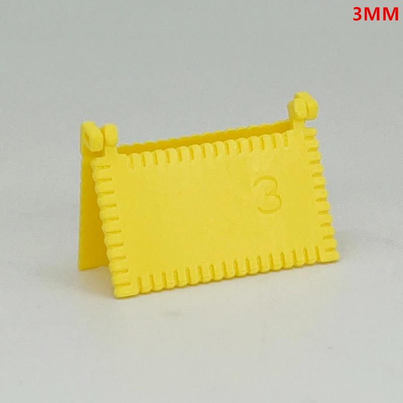 1/3 Pcs Sewing Guide Template For Consistent Stitches 3/4/5Mm Spacing Precision Sewing Tool For Fabric Embroidery Leather Craft