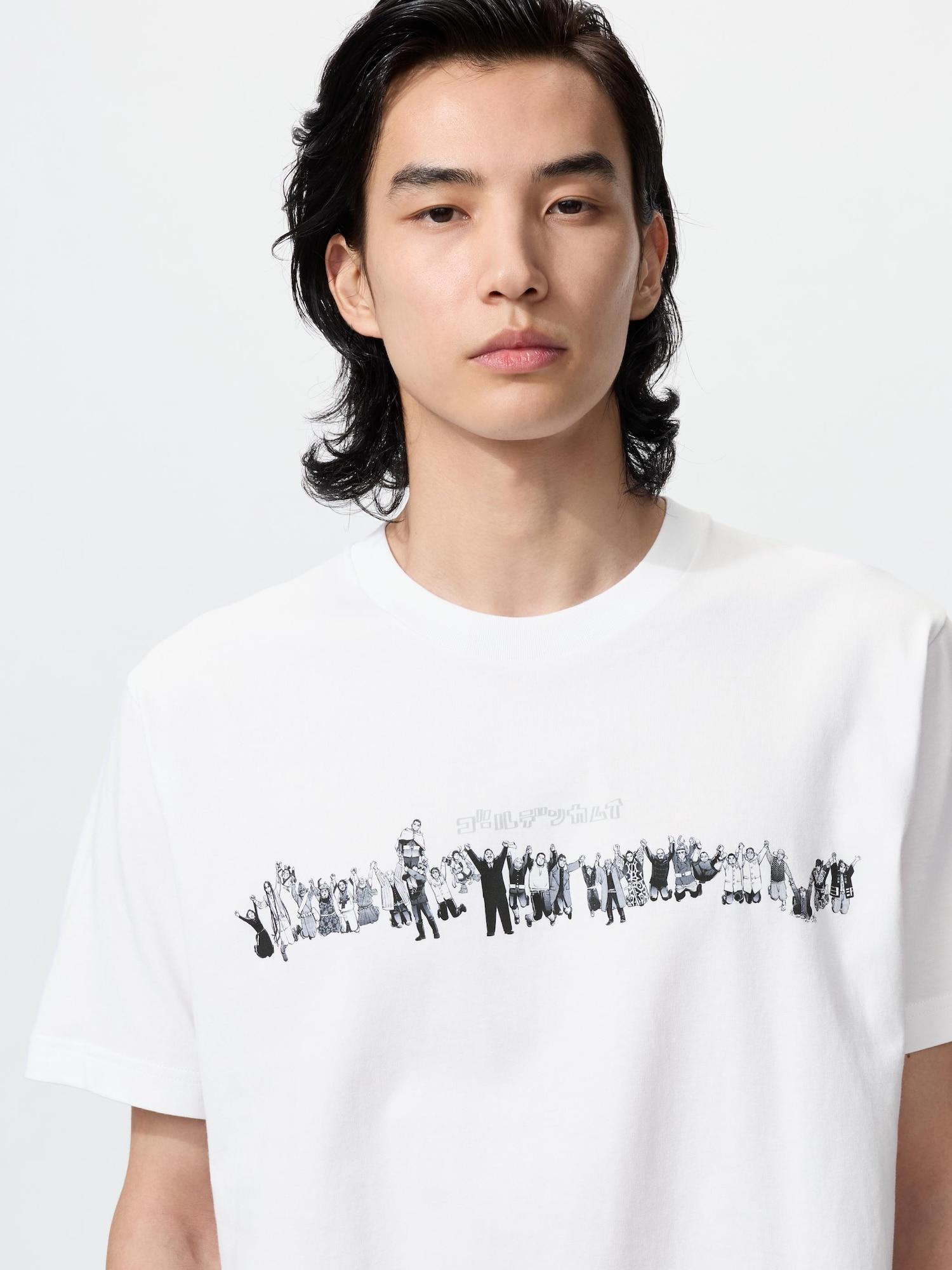 

Uniqlo Япония Манга Ut Shueisha 100-летие Золотой Камуй 00 WHITE/S