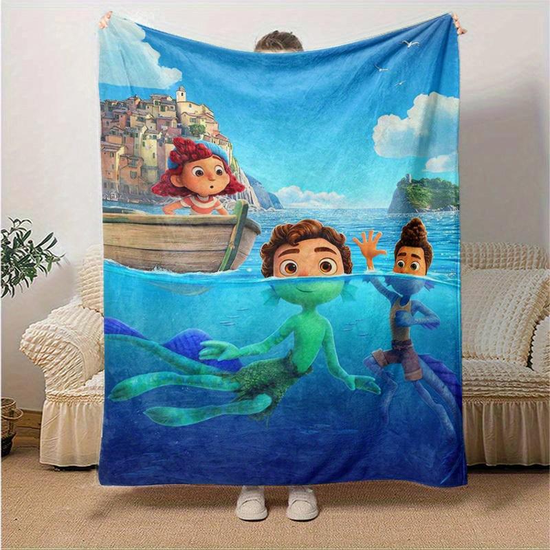 1pc, Mermaid Tail Blanket Soft & Cozy Throw for Friends Perfect Gift for Home Decor, Couch Cover, Travel, Camping, Beach