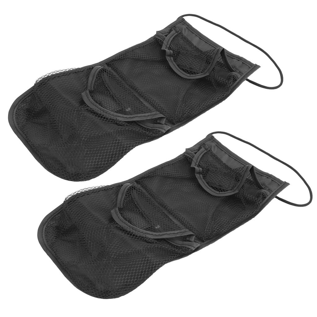 2 szt. Siatkowa torba na piłki golfowe Nylonowa Duża pojemność 36 piłek Uchwyt do przenoszenia ze sznurkiem