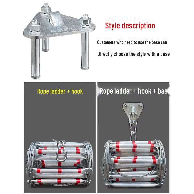 Emergency Fire Escape Rope Ladder