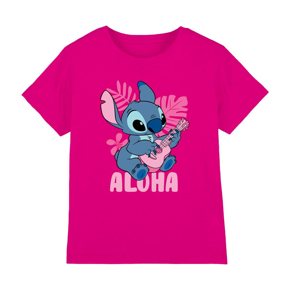 Lilo & Stitch Girls Palm Beach Aloha T-Shirt