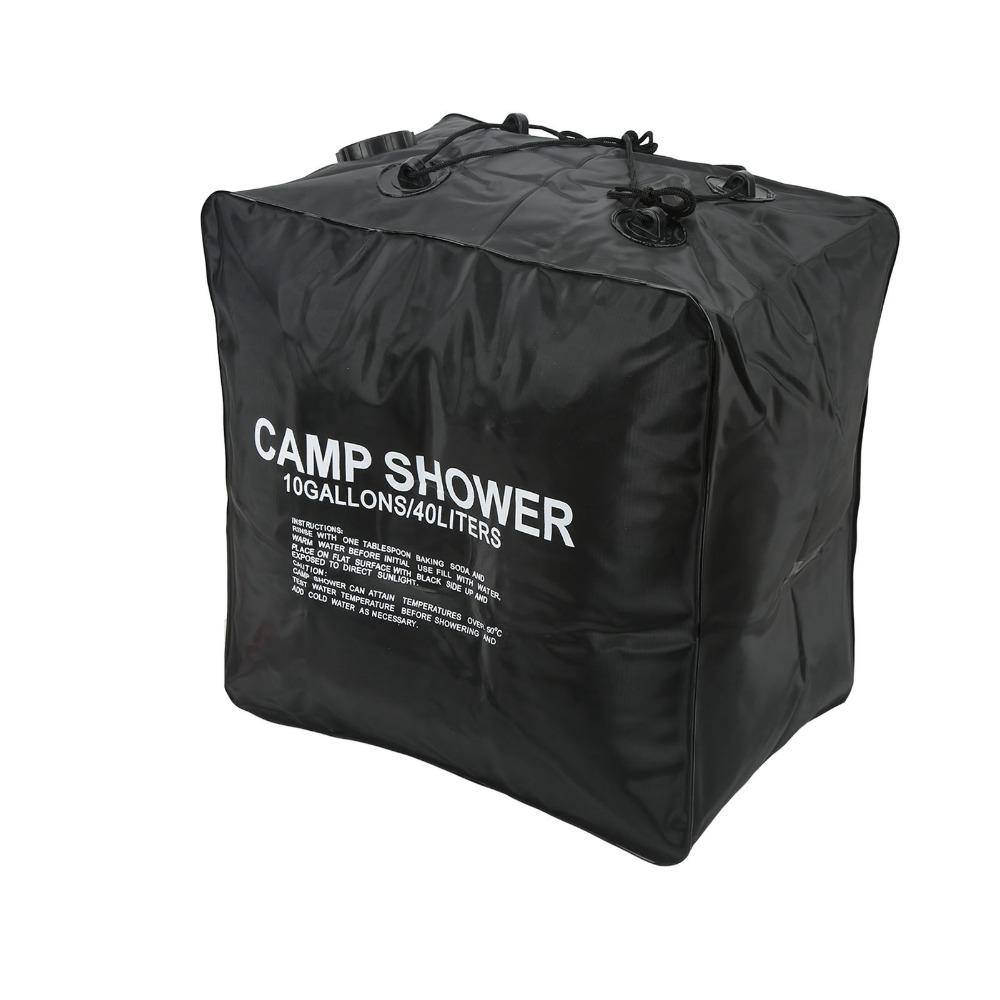 PVC Shower Bag 40L/10 Gallons Portable Camping Shower Bag Solar Camping Shower Bag  Outdoor Camping