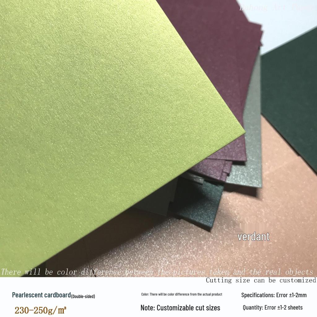 A6 Double-sided Pearl Cardstock - 250g, Blank Postcard for Handwritten Greetings, Flower Bouquet Design