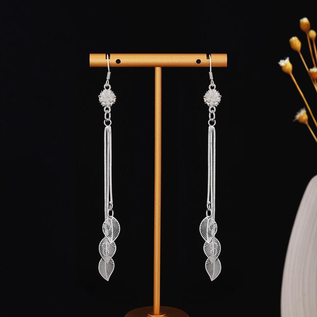 Miao Long Silber Quastenohrringe: Ethnischer Stil, Leichter Luxus, Übertriebenes Design für Frauen