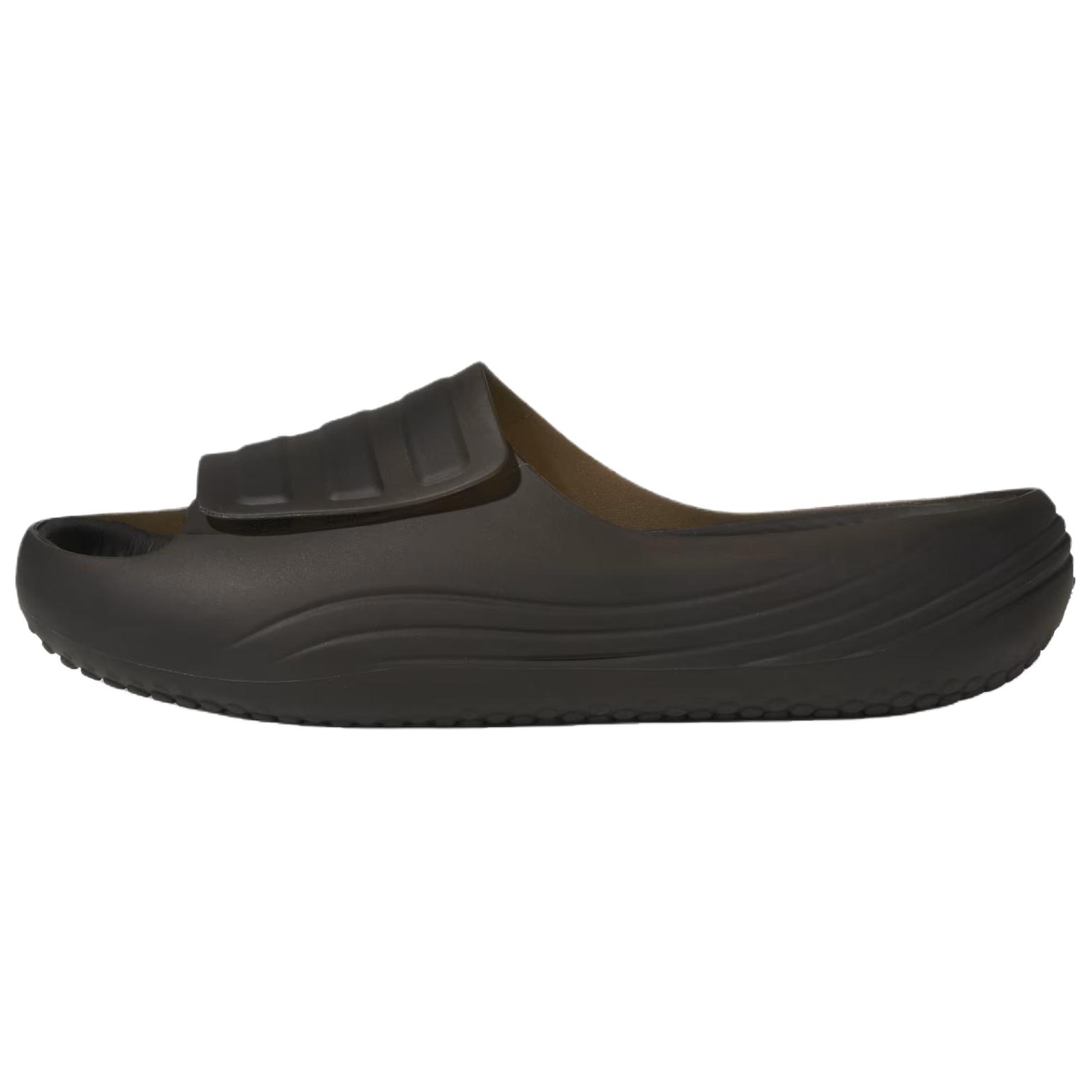 Adidas Adislide Comfortable Fit Slide Sandals Unisex Footwear Black KJ2848 42