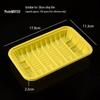 Disposable Fresh Yellow Meat & Produce Tray