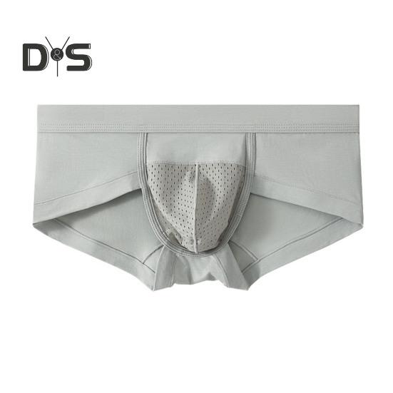 

Мужские трусы из модальной ткани с высокой эластичностью, дышащее нижнее белье, U-образный дизайн, средняя талия, трусики для повседневной носки M циан
