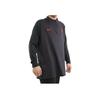 Nike Logo Print Half-Zip Pullover Sweatshirt Men Tops Black AO5183-081