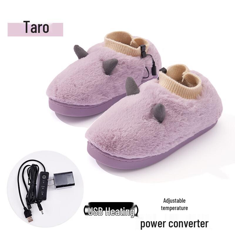 Tingbai USB Heated Foot Warmer Slippers