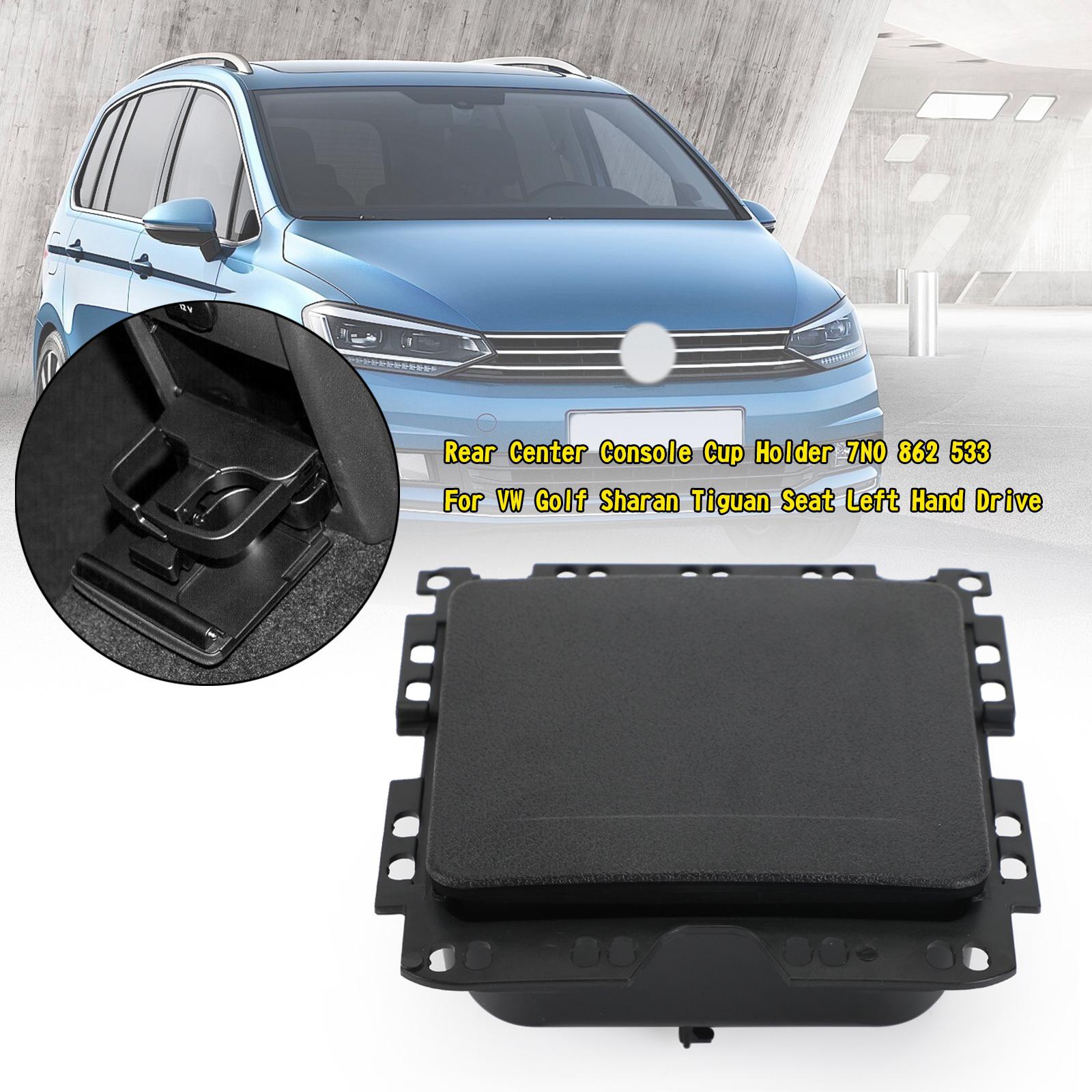 

Rear Center Console Cup Holder 7N0 862 533 For VW Golf Sharan Tiguan Seat