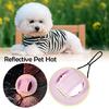 Pet Safety Hat Breathable Night Adventure Puppy Reflective Cap Cat Soft Headwear