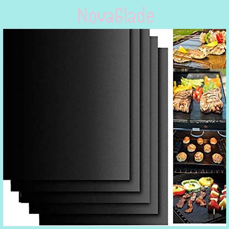 Durable Non-stick Bbq Mat Perfect For Outdoor Grilling And Baking