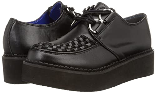 Yosuke Platform Shoes, 2820116, Women's, Black, Sizes 22.0cm-22.5cm