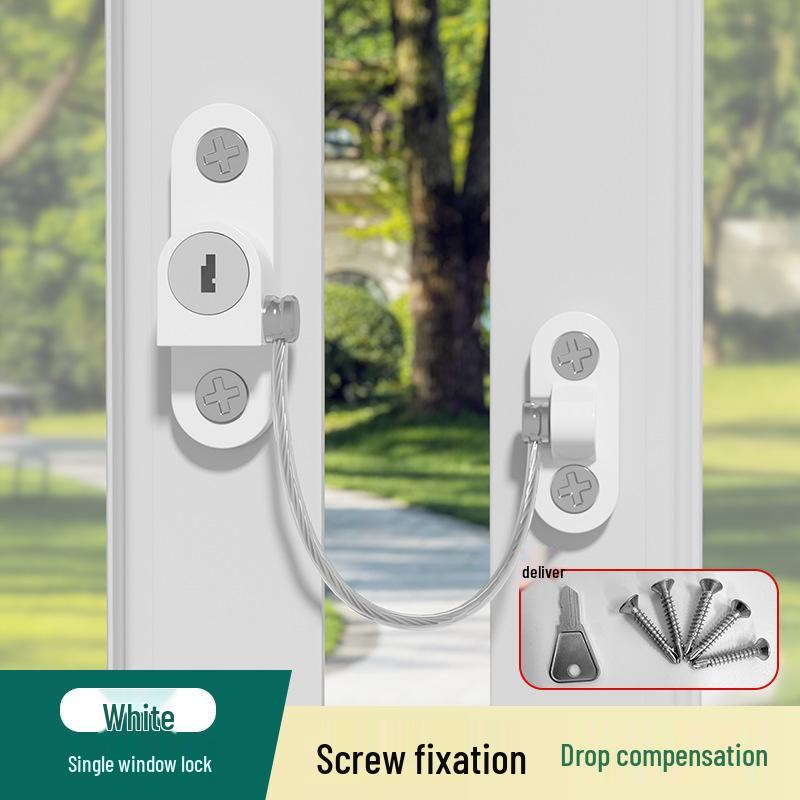 Child Safety Locks: Window Latch, Fridge Lock, Drawer Lock, Window Limiter, Baby Proof Door Latch, Dual Lock