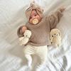 0-6Yrs Baby Boys Girls Knit Sweater Clothes 2025 New Toddler Infant Newborn Knitwear Soft Spring Long Sleeve Baby Pullover Tops