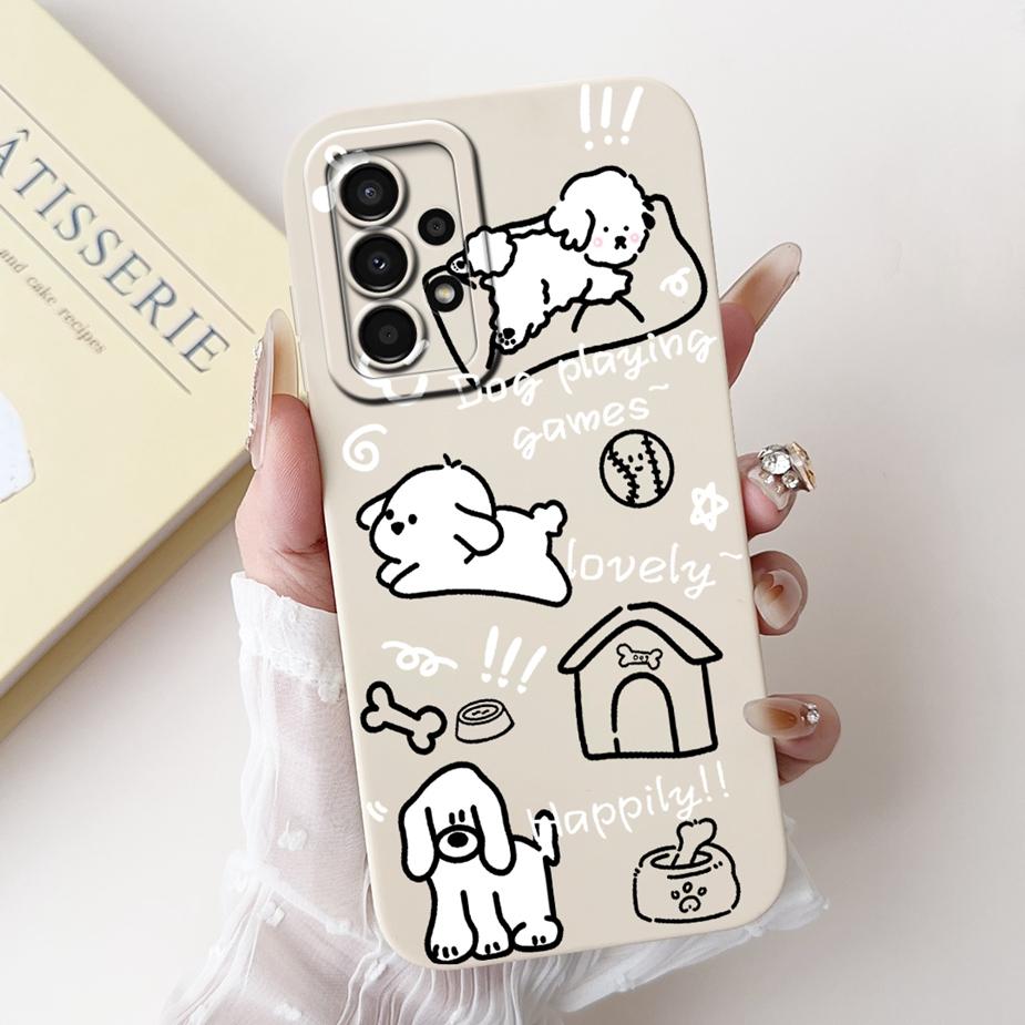 For Samsung Galaxy A32 4G Case SM-A325F Cute Panda Cartoon Cover Soft TPU Phone Case For Samsung A32 A 32 5G A326B Fundas Bumper