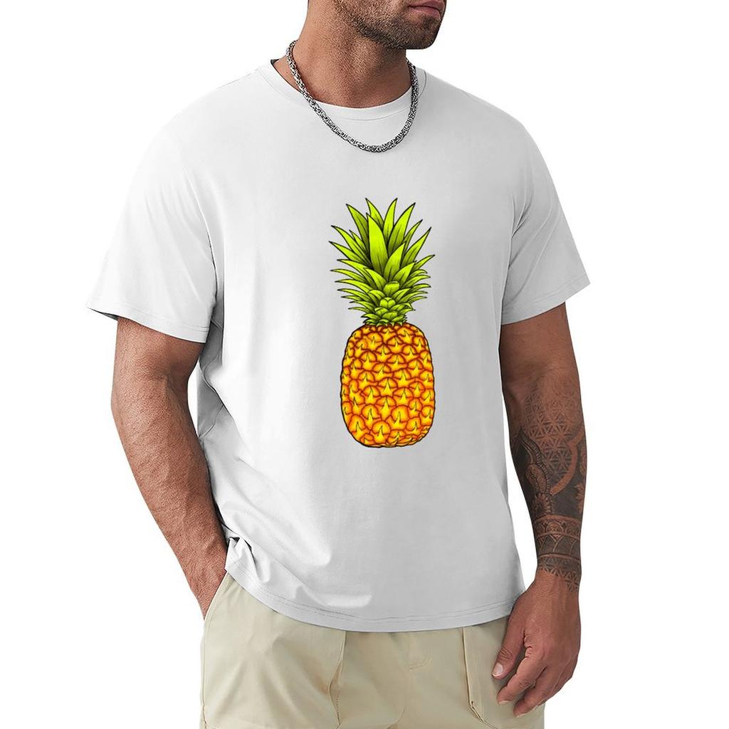 Pineapple Fruit Pineapple Lover Tshirt Plus Size Loose Short Sleeve Top