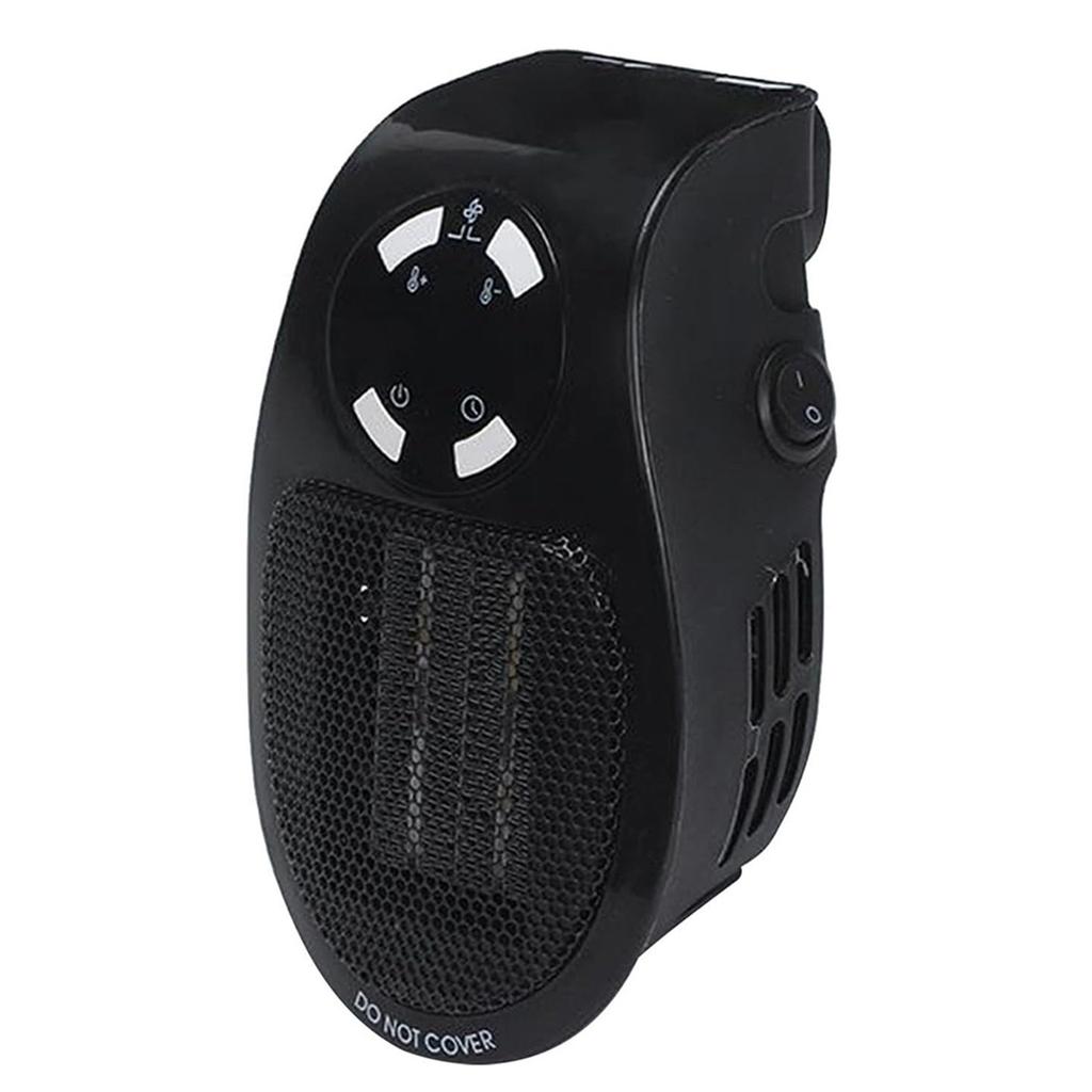 500W heaters for indoor use, portable heater, wall mounted heater with adjustable thermostat timer, small space heater, small portable space heater