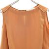 Nano Universe No Sleeve Shirt 38 Orange Series Women Used
