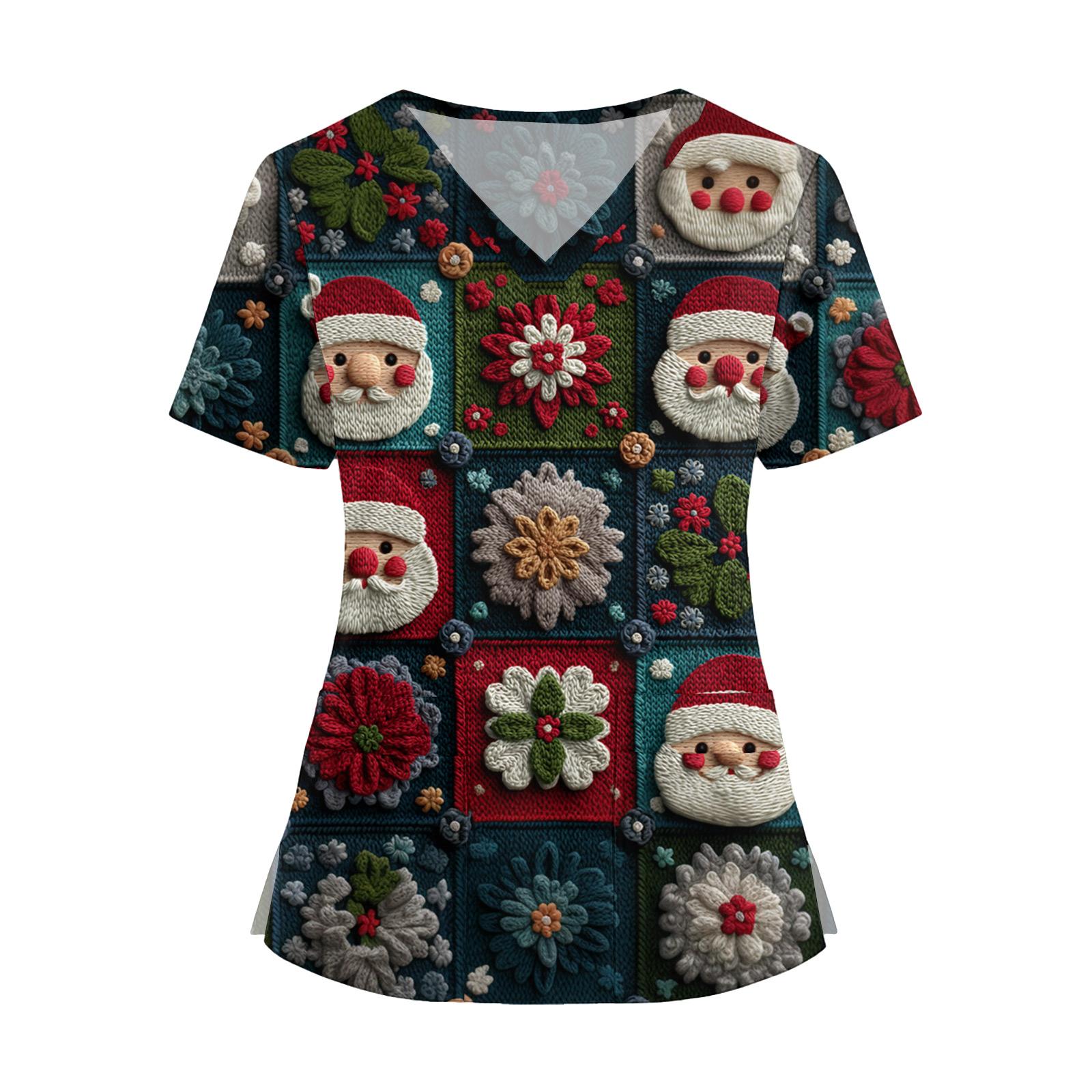 

Женская мода V-образный вырез короткий рукав комбинезон с карманами принт топы одежда XL