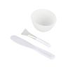 3-teiliges DIY Maskenwerkzeugset Silikon Maskenschale Maskenpinsel Spatelset DIY Maskenmischwerkzeugsets
