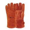 MOON LENCE Heat-Resistant Leather Gloves CKST001 Cow Leather Three-Layer Structure High-Temperature Wear-Resistant Camping BBQ Cooking Outdoor Work