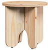 Coffee Table Set 2 pcs Natural Solid Pine Wood