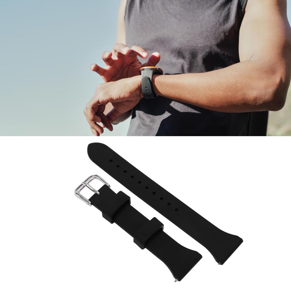Ersatz-Sportuhrarmband für GTS 4 Schnellverschluss Silikon-Uhrenarmband für 20 mm breite Anstöße Uhr