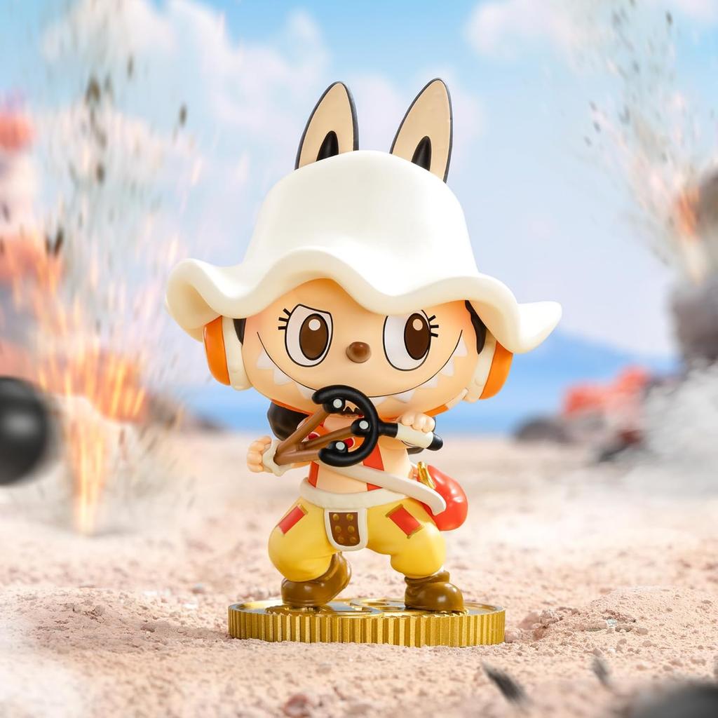 POP MART The Monsters × One Piece Serijos Figūrėlės, Staigmeninės Dėžutės Figūrėlės, Šventinės Gimtadienio Dovanos Mergaitėms ir Berniukams, Vienetinė Dėžutė