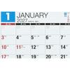 Takahashi Shoten 2027 Desk Calendar B6 Size E155 Sunday Start Ring Type Weekly Monthly Planner