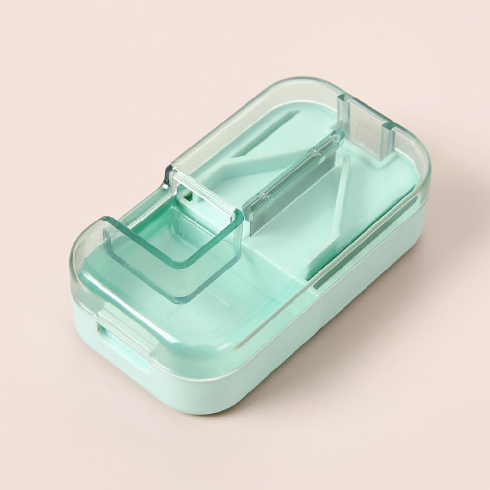 

Многофункциональная дорожная аптечка «три в одном» с выдвижным органайзером для хранения таблеток. Прочная коробка для хранения предметов первой необходимости для здоровья, простая в использовании. мятный