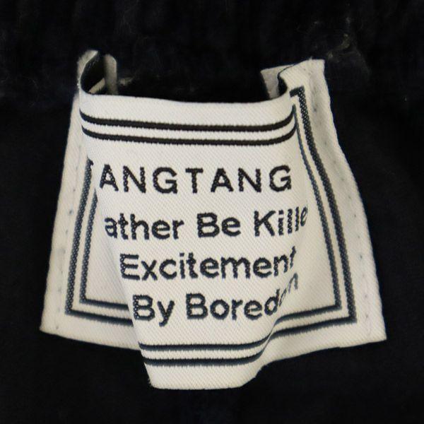 TANG TANG made in Japan switching switching Corduroy pants S Waist rubber Women Used