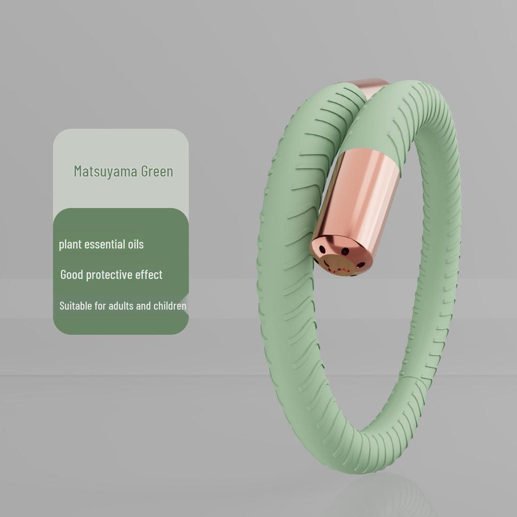 Silicone Essential Oil Release Wristband with Protective Minimalist Design