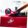 BRIGHTFUFU 2 PCS Scorpion Metal Car Sticker Durable Sublimated Car Window Decor Hide Scratch