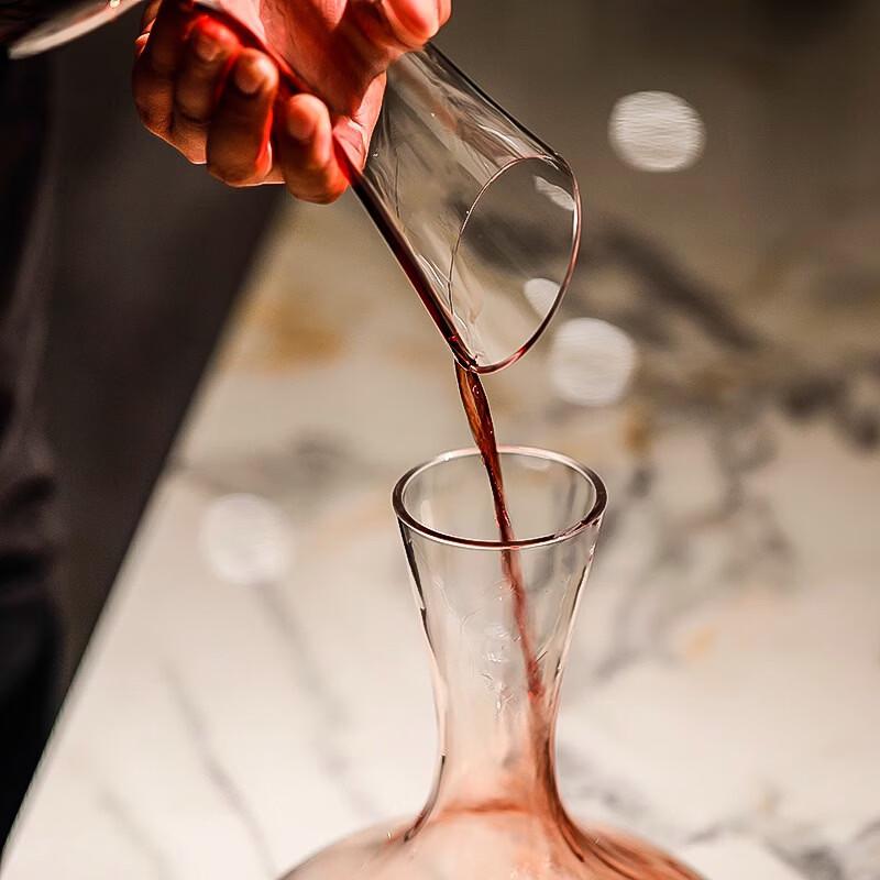 OLOEY Crystal Glass Wine Decanter