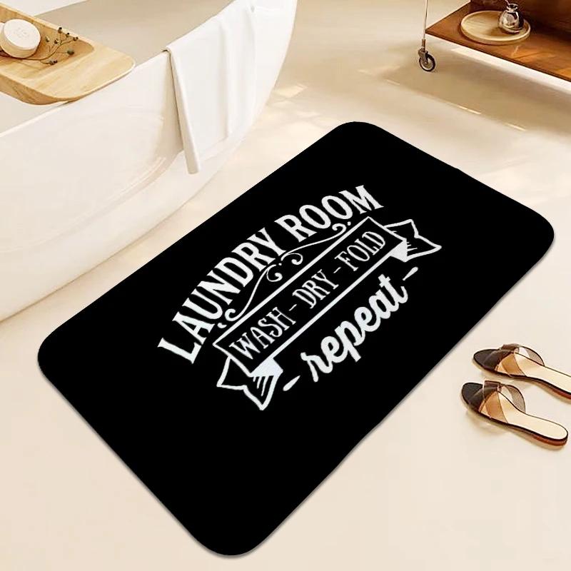 Carpet Laundry Room Outdoor Entrance Doormat House Entrance Mat Anti Slip Home Decorations Hallway Sleeping Room Rugs