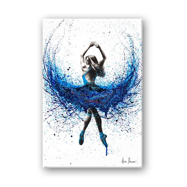 

Изящные танцоры, абстрактное искусство, холст, живопись, балет, танцы, настенные художественные постеры и принты, современные картины для украшения комнаты для девочек 21x30 No Frame