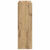 Artisan Oak Shoe Rack 60 x 25 x 81 cm Engineered Wood