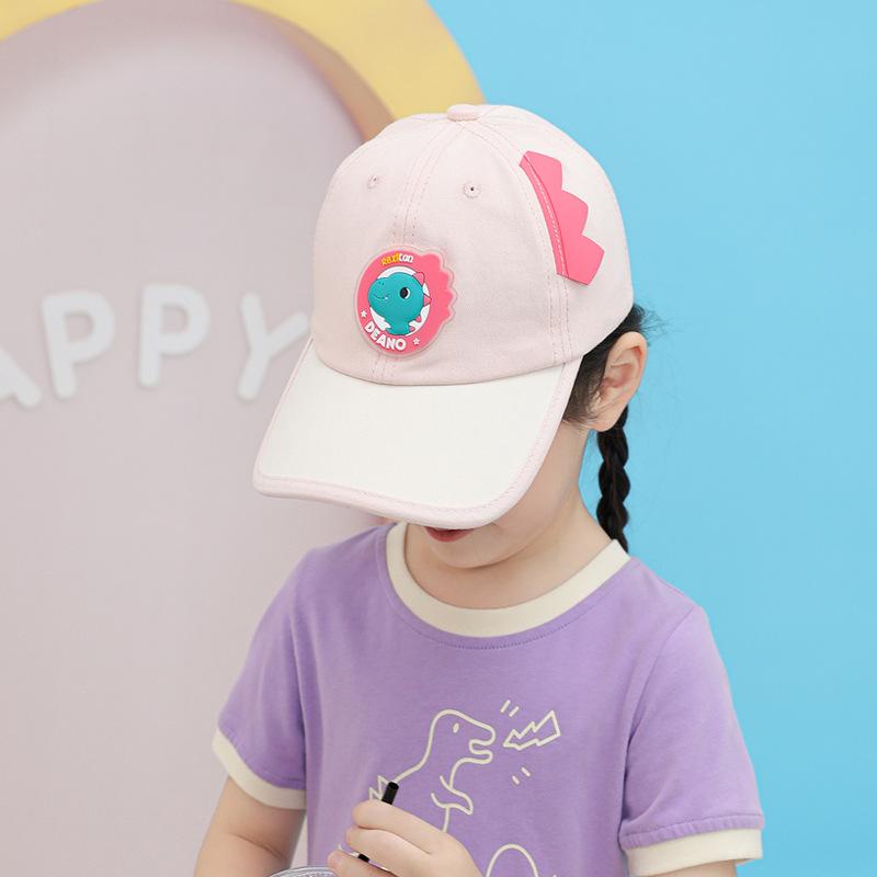 1099 Spring and Summer Cap Cartoon Cute Children's Hat Boys and Girls Baseball Cap Outdoor Sunshade Sun Protection Cap